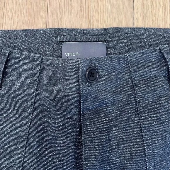 Vince Heather Grey Wool Chinos - Picture 3 of 6